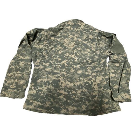US Army Military Jacket Mens Medium Green Tan Digital Camo - Picture 5 of 6